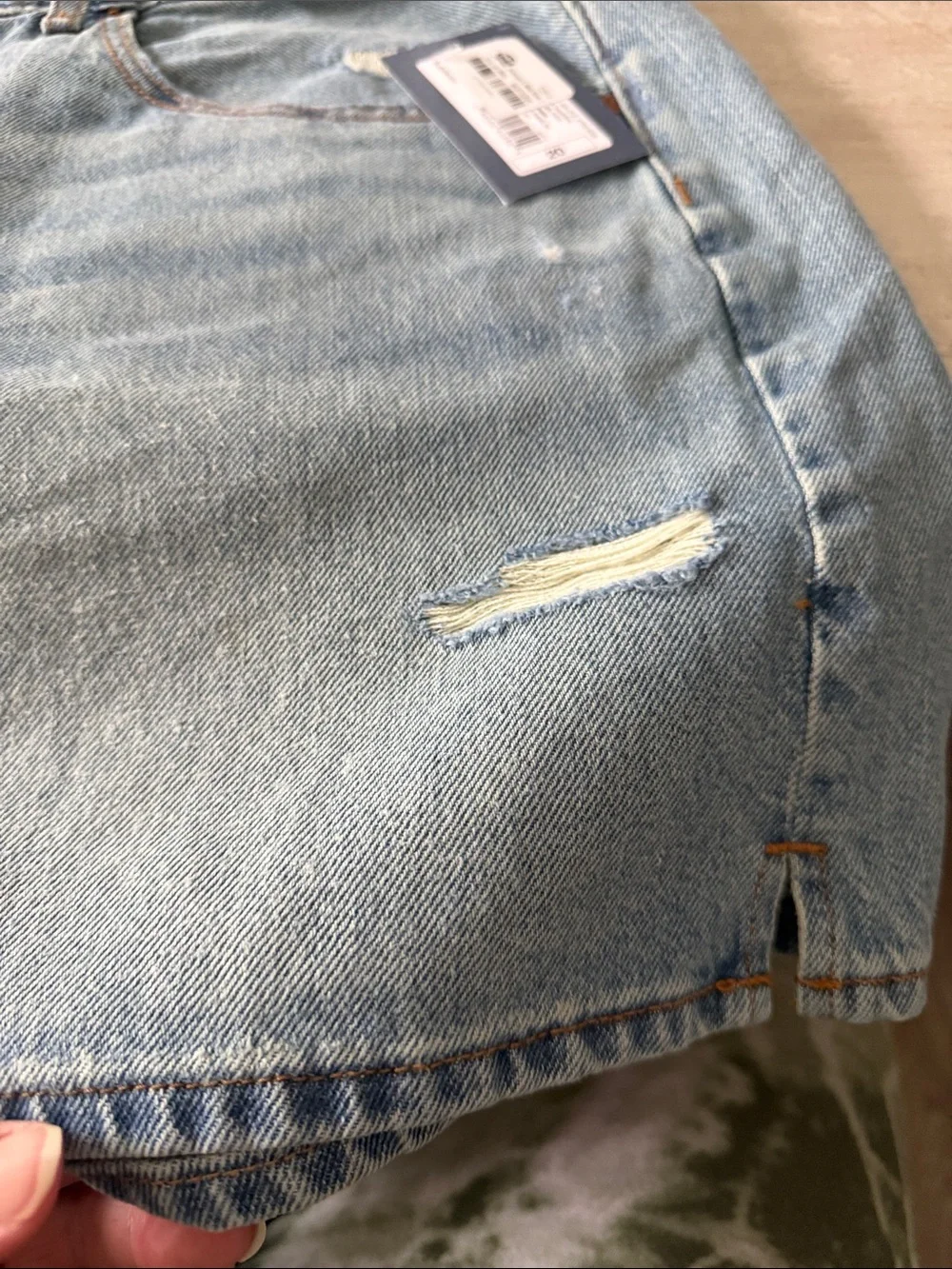 Universal Thread Light Wash Denim Shorts. Baggy relaxed fit. Size 20
